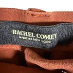 Rachel Comey  Rust Brown Belted Pleated Straight Leg High Rise Pants Size 00 Photo 4