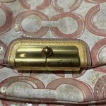 Coach  Pink and Cream Patterned Shoulder Bag Photo 5