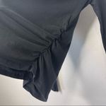 Isabel Maternity Long Sleeve T Shirt Scoop Neck Black Size undefined Photo 5