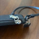 Coach Beautiful Black Leather Wristlet with Strap Soft Supple Leather EUC Photo 8