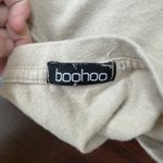 Boohoo Calabasas Tan Short Sleeve Tee Shirt Photo 2