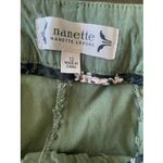 Nanette Lepore  Women's 12 Green Straight Leg Trouser Stretch Pants Career‎ Photo 4