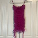 Lovesome dress woman’s bodycon party Magenta purple bikini strap dress Size L Size L Photo 10
