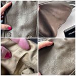 Lands' End Lands’ End brown pebbled leather satchel. Photo 6