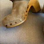 Veronica Beard  Dacey 100MM Suede Clogs- 7.5 US Photo 3