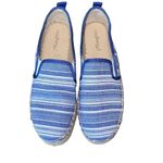 J. McLaughlin J. McGlaughlin Multi Striped Blue White Canvas Espadrilles Size‎ 7 Photo 1