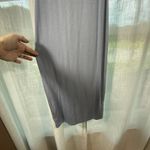 Old Navy Garage Fitted Rib Knit Maxi Dress Sz  XS Low Back Stretch Slit Resort Beach Sexy Photo 2