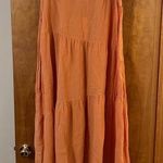 Soft Surroundings Apricot Tan Orange Madison Gauze Long Maxi Skirt NWT 2X 22W Photo 0