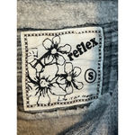 Reflex Hoodie Jacket Womens S Calilove Heritage Bear Print Pockets Drawstrings Gray Photo 7