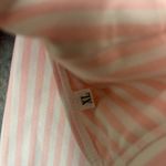 Yazmii Size XL retro 2 piece NWOT pink‎ striped bra top and high waisted shorts Pink Photo 7