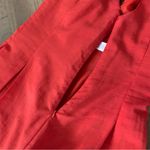 Coldwater Creek  Orange Dress Petite Size 8 Photo 6