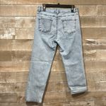 OAT high rise Lightwash crop ankle Jean size 8 Blue Photo 4