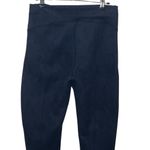 Spanx  Faux Suede Leggings Women’s Size Medium Navy Pull-On High Rise Slim Pants Photo 5
