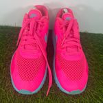 Nike  air max hot pink and bright blue Youth size 7Y/ Women’s 8.5 Photo 1