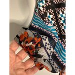 Wet Seal Women's Floral V Neck Tie Balloon Sleeve Blouse Multicolor Size 1X Photo 7