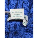 Aran Crafts Ireland Merino Wool Cardigan Variegated Blue XS NWOT Photo 6