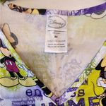 Disney  Scrub Top Women Summer Mickey Mouse & Minnie size medium Photo 2
