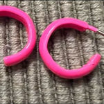 5 pair of pink earrings Pink Photo 0