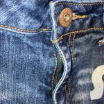 Southpole‎ Bermuda Shorts Women 9 28 Stretch Cuff Hem Logo Studs 90s Y2K Blue Size undefined Photo 7