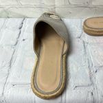 Kaanas  Melilla Snakeskin Print Espadrille Mule Slide Flat Shoes Size 7 Photo 5