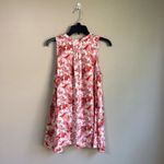 She & Sky  medium red and white tank top Photo 3