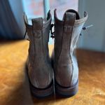 Frye Veronica Rustic Lace Up Leather Combat Boots Photo 4