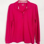 Puma Activewear Fuchsia Pink Long Sleeve Pullover Size Large Photo 0