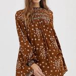 Free People Revolve Flower In Her Hair tunic dress in Mustard XS Photo 3