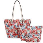 Kelly & Katie  3-Pc Freya Multicolor Floral Bags Set NWOT Photo 12