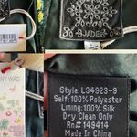 Johnny Was Gemini Sequin Dress Sleeveless Mini Sparkle Floral Cocktail Large NWT Photo 7