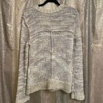 Free People Alpaca Wool Blend Taupe Cream Button Cardigan Sweater Small Photo 1