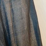 Indian Black Tasseled Scarf Unisex Womens One Size Fits All Photo 12