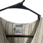 Sostanza‎ Contemporary Apparel Vintage Women's Size Medium Silk Top Gray Photo 3