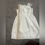Maria Bianca Nero  White Textured Sleeveless Dress Size Medium NWT. $229 Photo 6