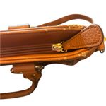 Jose Hess Brown Monogram Satchel Bag – Faux Leather Shoulder Tote 14” Photo 6