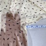 Vintage LL Bean Women’s S Off White Fall Leaves Cotton Long Sleeve Shirt Autumn Tan Photo 6