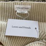 Lovers + Friends  Womens Anisa Ribbed Trim Cutout Long Sleeve‎ Sweater Cre… Photo 5