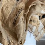 BVLGARI Bulgari • Authentic Tan Brown Vintage Scarf Photo 5