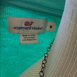Vineyard Vines  Women's Teal and White Ombre Sweatshirt, Medium, Like New Photo 4