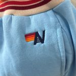 Aviator Nation  blue joggers with Rainbow Accents small Photo 3