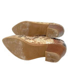 Katy Perry The Hope Brown Snakeskin Print Ankle Bootie Shootie Size US 5.5 Photo 8