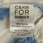 Cake For Dinner Meadow Dress in Sky‎ Blue Burst Tie Dye Sz M Size M Photo 3