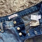 Betro Simone Stylish Blue Distressed Wide Leg Jeans Photo 2