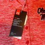 Under Armour Ole Miss Polo Shirt HeatGear Fitted UPF 30 Red Large Photo 2