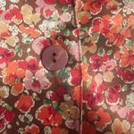 Victoria's Secret Victoria Secret Vintage Silky Satin Sleep Floral Nightgown Button Front Large Photo 6