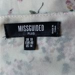 Missguided  Plus shirred maxi dress in ditsy floral print size 14 US Photo 9