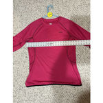 Woman’s Hind Long Sleeve Crew Neck Pink Active Wear Top Xl Photo 4