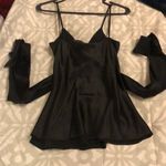 Diane Von Furstenberg  Silk Black Tank Top Size 6 Photo 4