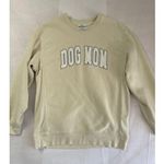 Women’s Independent Trading Co Crème Dog Mom Sweater Sz L Size L Photo 0