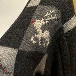 Susan Bristol Susan‎ Bristol Grey Christmas Full Zip Wool Vintage Sweater Cardigan Large Photo 6